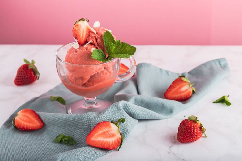 Membuat sorbet